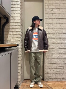 Mitsuさん（メンズ・170cm）の冬コーディネート