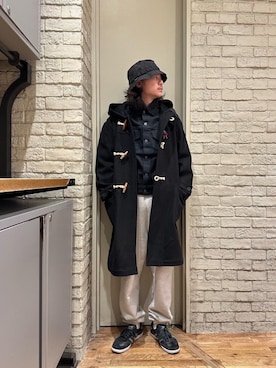 「HYSTERIC GLAMOUR（ヒステリックグラマー）のアイテム（ダウンジャケット/コート）」を使った、Mitsuさん（メンズ・170cm）の冬コーディネート