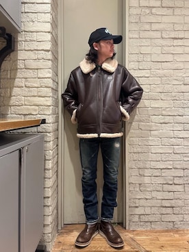 Mitsuさん（メンズ・170cm）の冬コーディネート