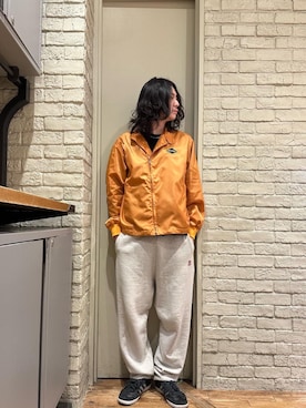 「HYSTERIC GLAMOUR（ヒステリックグラマー）のアイテム（スウェットパンツ）」を使った、Mitsuさん（メンズ・170cm）の冬コーディネート