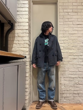 「HYSTERIC GLAMOUR（ヒステリックグラマー）のアイテム（その他アウター）」を使った、Mitsuさん（メンズ・170cm）の冬コーディネート