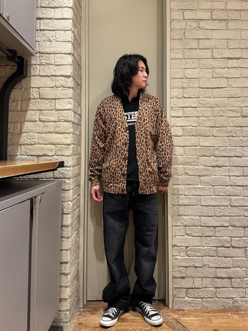 ヒステリックグラマー　ライトブルレディース　半袖tシャツ　トップス　カットソー HYSTERIC GLAMOUR（ヒステリックグラマー）の「2TONE DEVIL