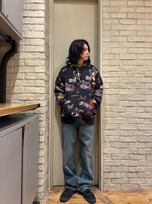 HYSTERIC GLAMOUR（ヒステリックグラマー）の「LOVE MAKER柄 パーカー 