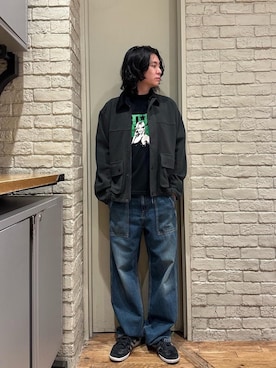 「HYSTERIC GLAMOUR（ヒステリックグラマー）のアイテム（その他アウター）」を使った、Mitsuさん（メンズ・170cm）の春コーディネート