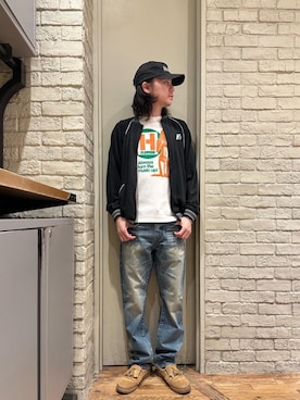 「HYSTERIC GLAMOUR（ヒステリックグラマー）のアイテム（その他アウター）」を使った、Mitsuさん（メンズ・170cm）の春コーディネート