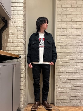 「アイテム（デニムジャケット）」を使った、Mitsuさん（メンズ・170cm）の夏コーディネート