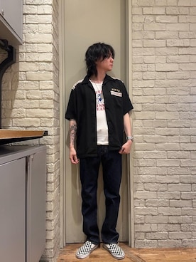 「アイテム（キャミソール）」を使った、Mitsuさん（メンズ・170cm）の夏コーディネート
