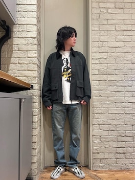 「アイテム（その他アウター）」を使った、Mitsuさん（メンズ・170cm）の夏コーディネート