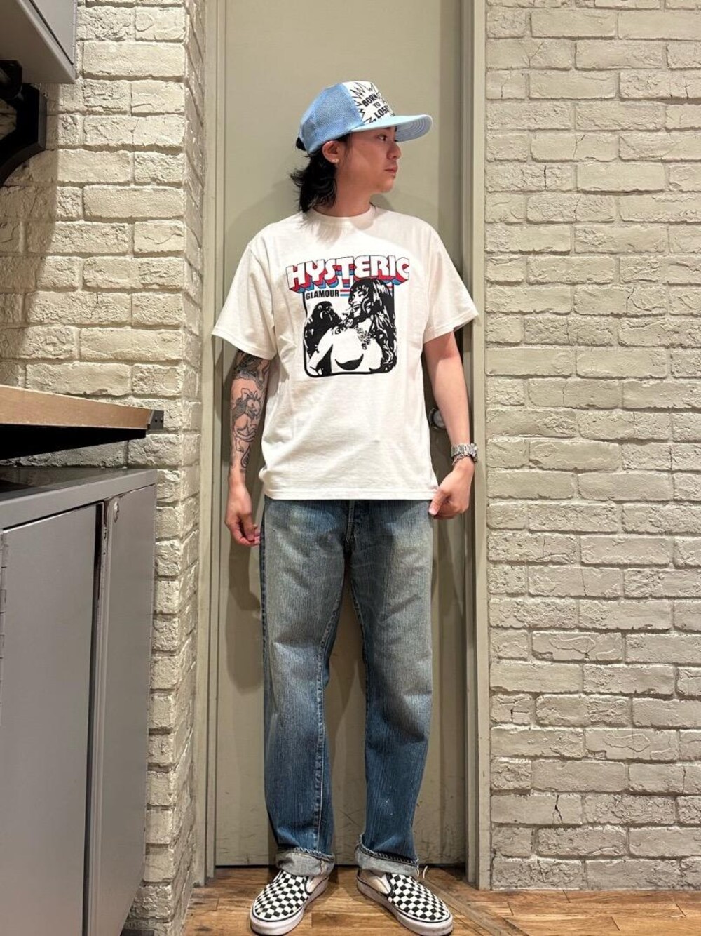 HYSTERIC GLAMOUR（ヒステリックグラマー）の「BORN TO LOSE メッシュ