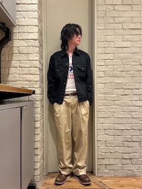 「HYSTERIC GLAMOUR（ヒステリックグラマー）のアイテム（ジャケット/アウター）」を使った、Mitsuさん（メンズ・170cm）の夏コーディネート