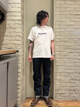 「アイテム（Tシャツ/カットソー）」を使った、Mitsuさん（メンズ・170cm）の夏コーディネート