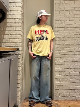 「アイテム（パンツ）」を使った、Mitsuさん（メンズ・170cm）の夏コーディネート
