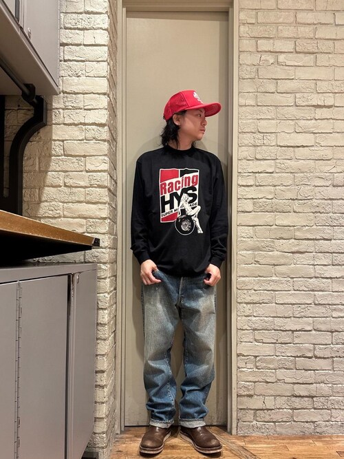 HYSTERIC GLAMOUR ジーンズ ストレートデニムパンツ メンズ