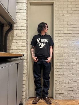 「HYSTERIC GLAMOUR（ヒステリックグラマー）のアイテム」を使った、Mitsuさん（メンズ・170cm）の秋コーディネート