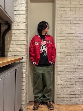 「HYSTERIC GLAMOUR（ヒステリックグラマー）のアイテム」を使った、Mitsuさん（メンズ・170cm）の秋コーディネート