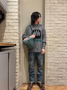 「HYSTERIC GLAMOUR（ヒステリックグラマー）のアイテム」を使った、Mitsuさん（メンズ・170cm）の秋コーディネート
