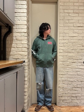 「HYSTERIC GLAMOUR（ヒステリックグラマー）のアイテム」を使った、Mitsuさん（メンズ・170cm）の秋コーディネート