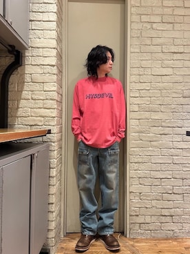 「HYSTERIC GLAMOUR（ヒステリックグラマー）のアイテム」を使った、Mitsuさん（メンズ・170cm）の秋コーディネート