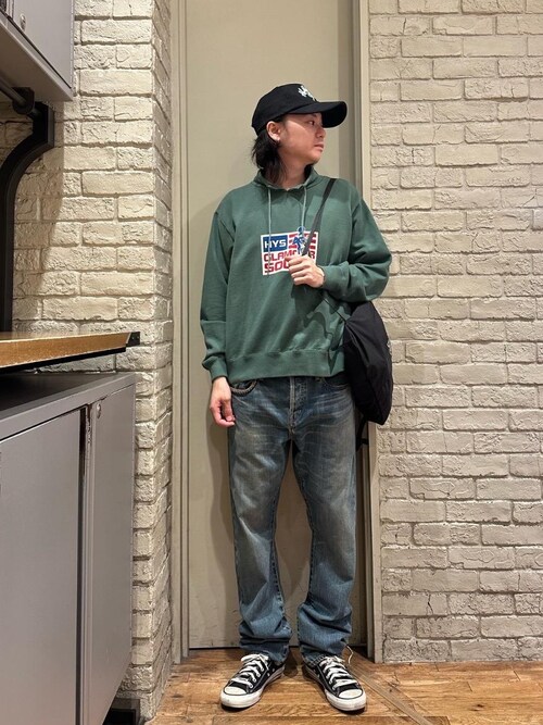 HYSTERIC GLAMOUR ジーンズ HYS SP加工 スリムストレートデニム