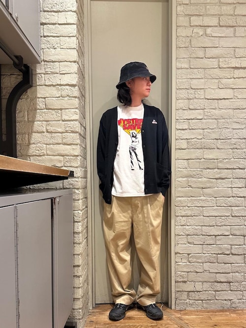HYSTERIC GLAMOUR チノパン 1タック ワイドチノパンツ メンズ HYSTERIC GLAMOUR チノパン 1タック ワイドチノパンツ メンズ