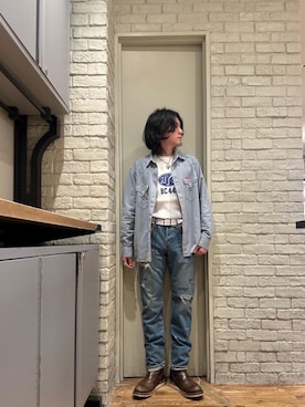 「HYSTERIC GLAMOUR（ヒステリックグラマー）のアイテム」を使った、Mitsuさん（メンズ・170cm）の秋コーディネート