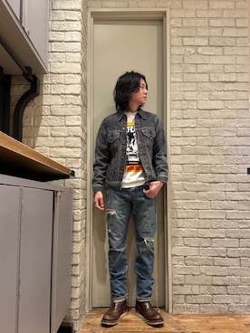 「HYSTERIC GLAMOUR（ヒステリックグラマー）のアイテム」を使った、Mitsuさん（メンズ・170cm）の秋コーディネート