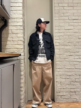 「HYSTERIC GLAMOUR（ヒステリックグラマー）のアイテム」を使った、Mitsuさん（メンズ・170cm）の秋コーディネート