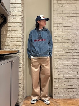 「HYSTERIC GLAMOUR（ヒステリックグラマー）のアイテム」を使った、Mitsuさん（メンズ・170cm）の秋コーディネート