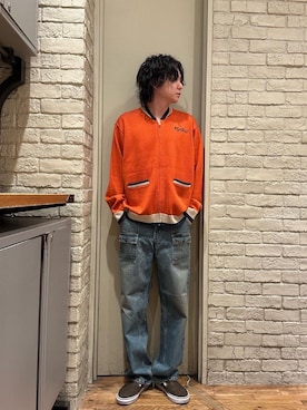 「アイテム（その他アウター）」を使った、Mitsuさん（メンズ・170cm）の秋コーディネート