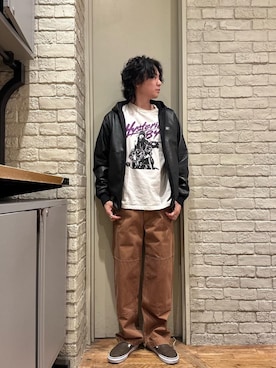 「アイテム（その他アウター）」を使った、Mitsuさん（メンズ・170cm）の秋コーディネート