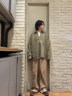 「HYSTERIC GLAMOUR（ヒステリックグラマー）のアイテム（シャツ/ブラウス）」を使った、Mitsuさん（メンズ・170cm）の秋コーディネート