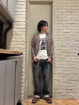 「アイテム（キーホルダー）」を使った、Mitsuさん（メンズ・170cm）の秋コーディネート