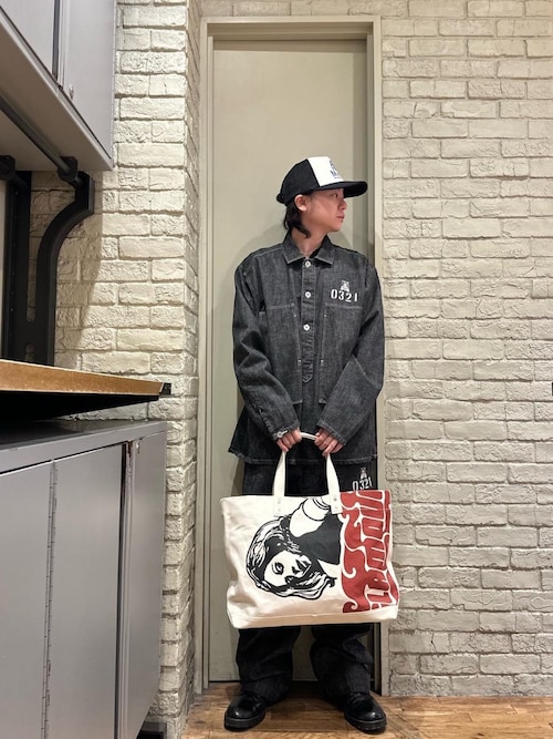 HYSTERIC GLAMOUR シャツ 0321 デニムプルオーバーシャツ メンズ