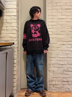 「HYSTERIC GLAMOUR（ヒステリックグラマー）のアイテム」を使った、Mitsuさん（メンズ・170cm）の秋コーディネート