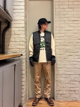 「HYSTERIC GLAMOUR（ヒステリックグラマー）のアイテム」を使った、Mitsuさん（メンズ・170cm）の秋コーディネート
