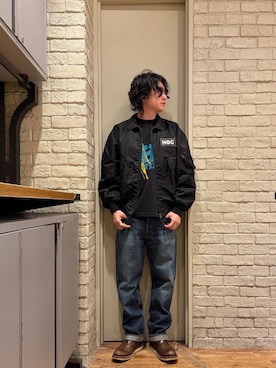 「HYSTERIC GLAMOUR（ヒステリックグラマー）のアイテム」を使った、Mitsuさん（メンズ・170cm）の秋コーディネート