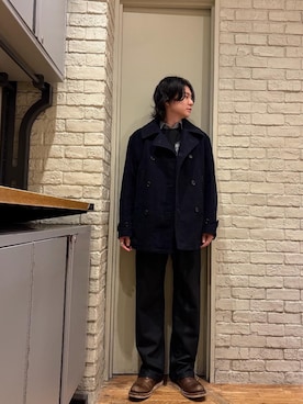 「アイテム（ベスト）」を使った、Mitsuさん（メンズ・170cm）の秋コーディネート