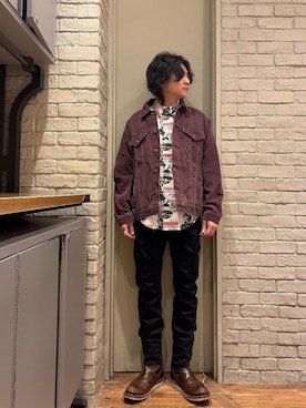 「アイテム（ブルゾン）」を使った、Mitsuさん（メンズ・170cm）の秋コーディネート