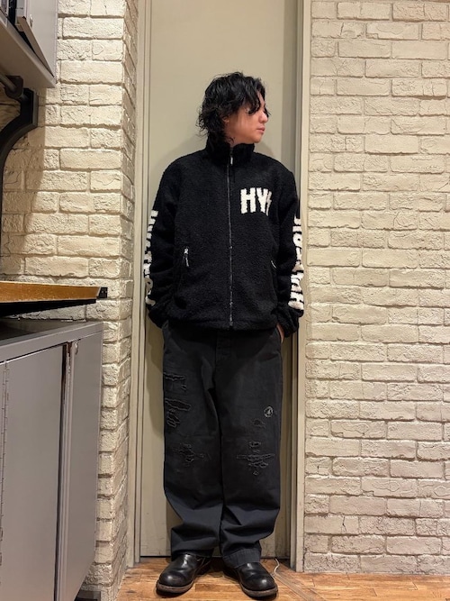 HYSTERIC GLAMOUR コーデュロイジャンパー AMPLIFIEDジャカード ボアジャンパー|HYSTERIC GLAMOUR MEN | HYSTERIC