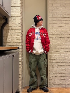 Mitsuさん（メンズ・170cm）の冬コーディネート