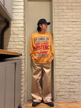 「HYSTERIC GLAMOUR」｜Mitsuさん（メンズ・170cm）の冬コーディネート