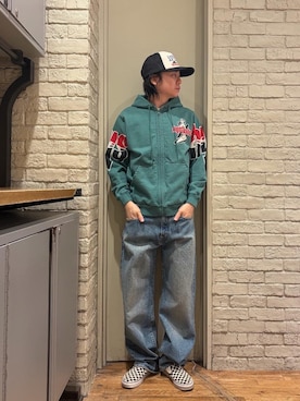 「HYSTERIC GLAMOUR」｜Mitsuさん（メンズ・170cm）の冬コーディネート