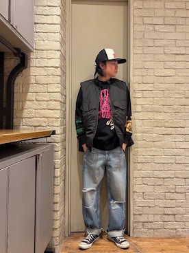 Mitsuさん（メンズ・170cm）の冬コーディネート