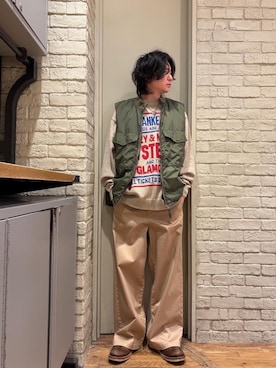 Mitsuさん（メンズ・170cm）の冬コーディネート