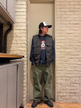 Mitsuさん（メンズ・170cm）の冬コーディネート