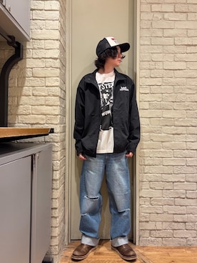 「アイテム（その他アウター）」を使った、Mitsuさん（メンズ・170cm）の春コーディネート