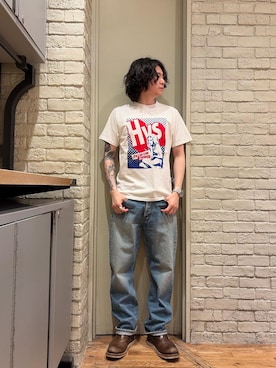 「ヒステリックグラマー」｜Mitsuさん（メンズ・170cm）の春コーディネート
