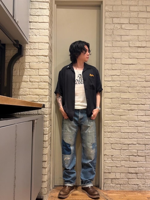 HYSTERIC GLAMOUR（ヒステリックグラマー） シャツ 半袖 SUPER FUZZ