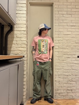「HYSTERIC GLAMOUR（ヒステリックグラマー）のVIXEN GIRL キーホルダー（キーホルダー、その他）」を使った、Mitsuさん（メンズ・170cm）の秋コーディネート