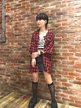 AMさん（レディース・151cm）の夏コーディネート